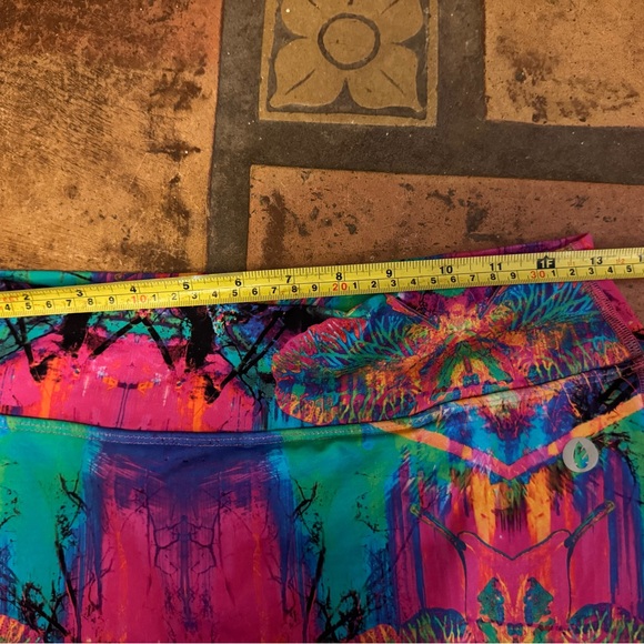 Colorful Abstract Mini Skort - Picture 5 of 5